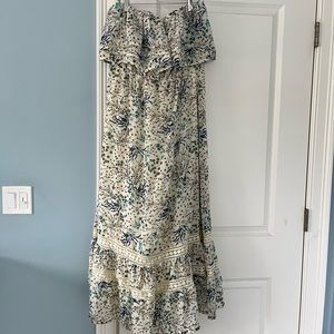 CJLA Off the Shoulder Maxi Dress